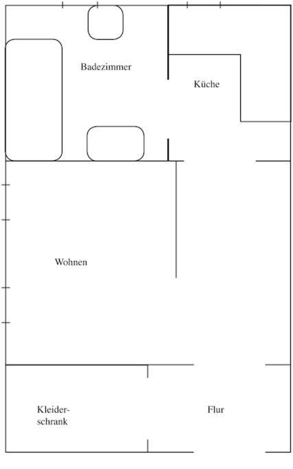 Kleines Apartment In Moenchengladbach-Neuwerk Extérieur photo